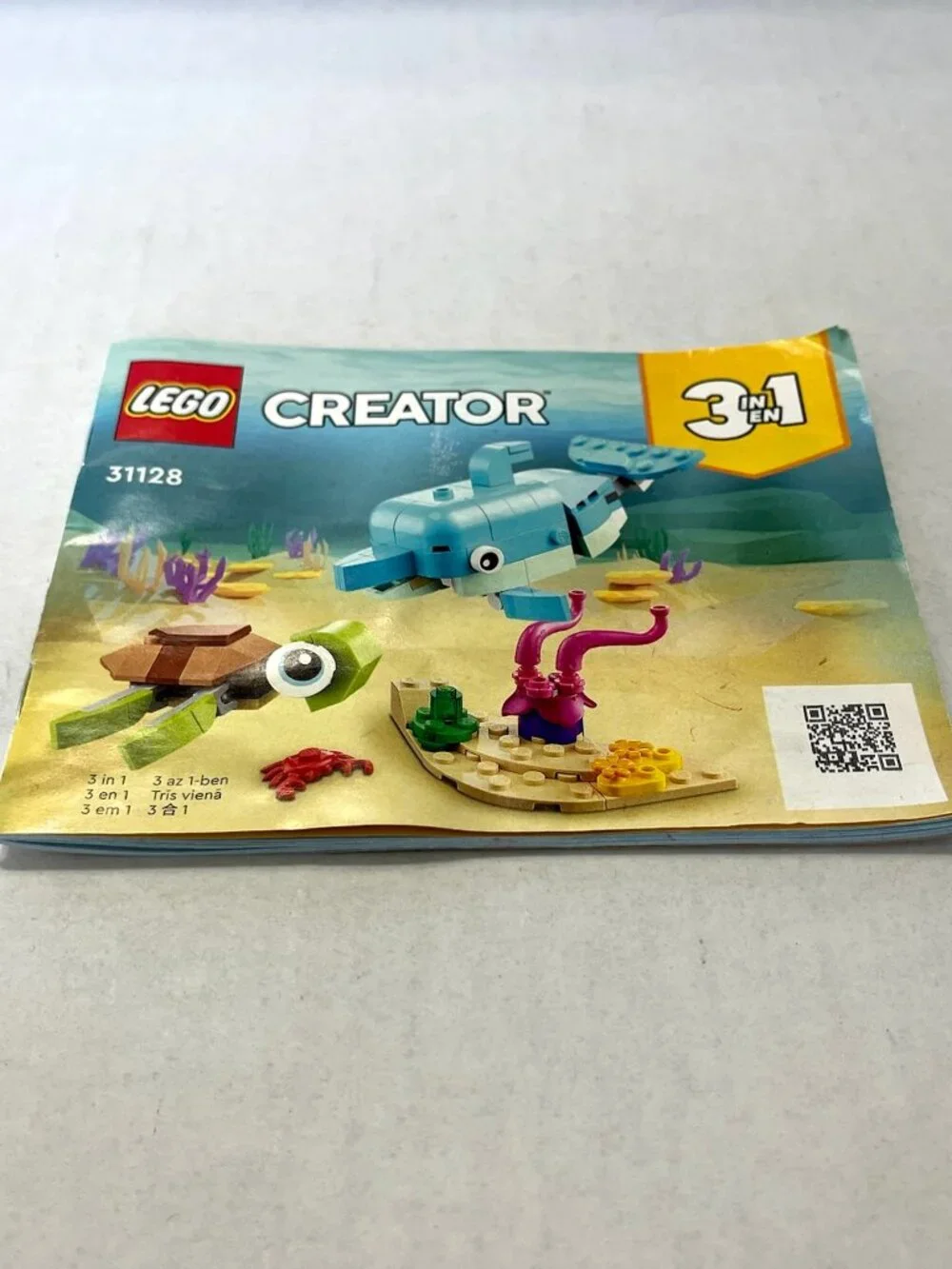 LEGO Creator 3-in-1 Dolphin and Turtle #31128 RETIRED